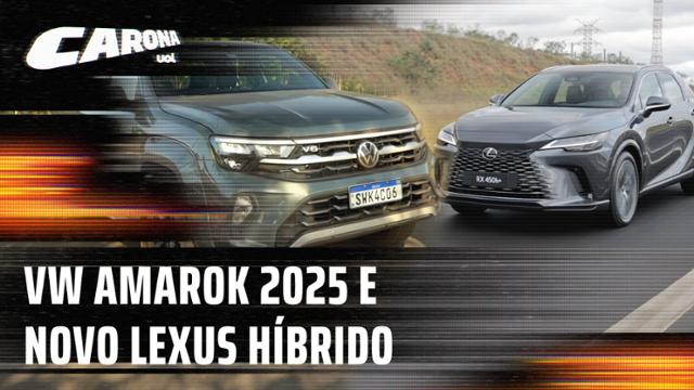 O que mudou na VW Amarok e no SUV grande da Lexus