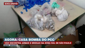 Casa bomba do PCC: laboratório de drogas