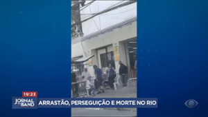 Arrastão termina em perseguição policial e tiroteio no Rio