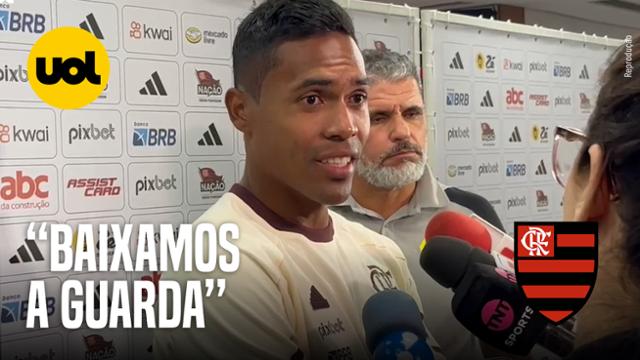 ALEX SANDRO ADMITE QUE FLA DIMINUIU INTENSIDADE CONTRA VASCO- ?BAIXAMOS A GUARDA?