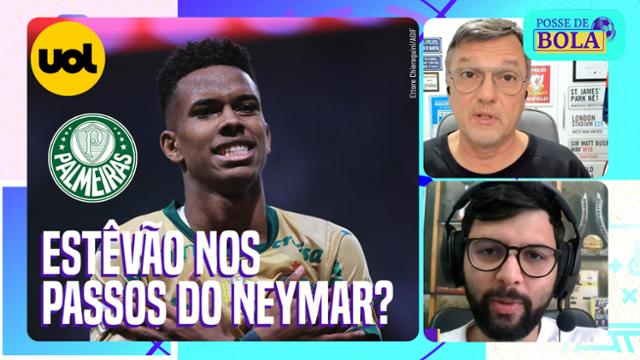 ESTÊVÃO JÁ PODE SER COMPARADO COM NEYMAR? MAURO CEZAR E DANILO LAVIERI DIVERGEM!