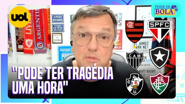 Mauro Cezar alerta para cenário perigoso no Rio com 6 torcidas na semana da Libertadores