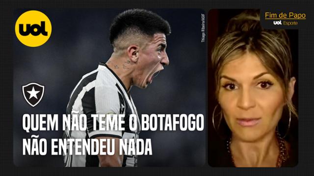 'Quem não tá com medo do Botafogo, não entendeu nada', dispara Alicia Klein