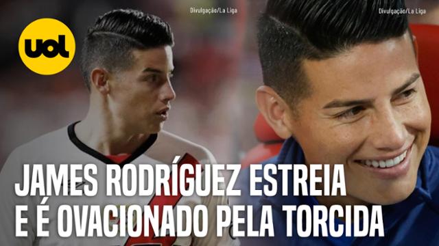 JAMES RODRÍGUEZ ESTREIA, E RAYO VALLECANO GANHA DO OSASUNA PELO CAMPEONATO ESPANHOL