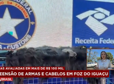 Receita Federal apreende 27 kg de cabelo humano em Foz do Iguaçu (PR)