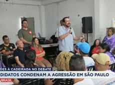 Candidatos à Prefeitura de SP condenam cadeirada de Datena a Marçal