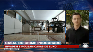 Casal do crime invadem e roubam casas de luxo no Rio de Janeiro