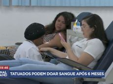 Em vários Estados, tatuados podem doar sangue após seis meses