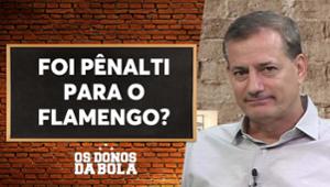 Foi pênalti para o Flamengo? Sálvio concorda não marcação contra o Timão