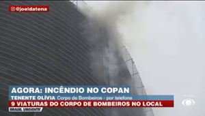 Bombeira fala sobre incêndio no edifício Copan, em São Paulo