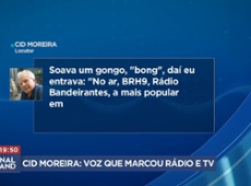 Morre o jornalista Cid Moreira, aos 97 anos, no Rio de Janeiro