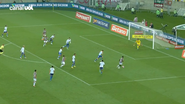 Fluminense 1 X 0 Cruzeiro _ GOOOL! JHON ARIAS