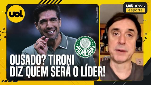 UOL News Esporte: Tironi crava que o Palmeiras será líder do Brasileirão ao fim da rodada