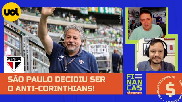 Finanças do Esporte: São Paulo neste momento é o anti-Corinthians! Criou um teto de gastos!, diz PVC