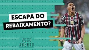 Denílson analisa chances de rebaixamento do Fluminense no Brasileirão