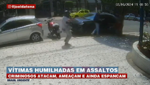 Vítimas são humilhadas durante assaltos em São Paulo