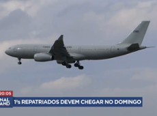 Primeiro voo com repatriados deve chegar no Brasil domingo