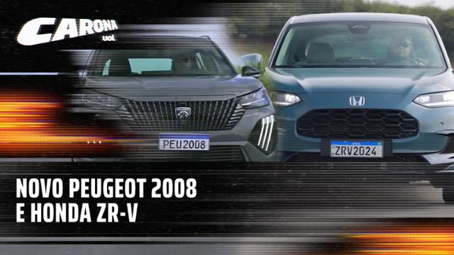 Peugeot 2008, Honda ZR-V e Mitsubishi Pajero Sport 2025