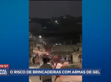 Entenda os riscos de brincadeiras com armas de gel