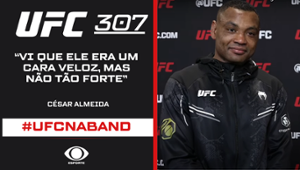 UFC 307: Cesinha exalta treinos e vitória sobre "nome grande" do Ultimate