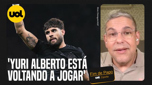 CORINTHIANS: YURI ALBERTO FAZ DOIS GOLS E ARRANCA ELOGIOS: 'ESTÁ VOLTANDO A JOGAR'