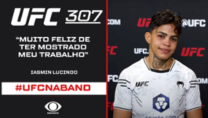 UFC 307: Iasmin Lucindo detalha estratégia e diz não pensar em próxima luta