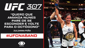 UFC 307: Julianna Peña ignora Kayla Harrison e desafia Amanda Nunes