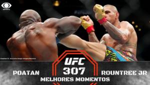 UFC 307 MELHORES MOMENTOS: POATAN X ROUNTREE JR | 05/10/2024