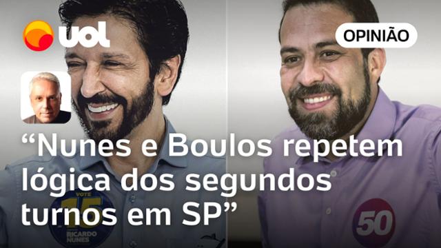 Toledo: Nunes e Boulos se enfrentam no 2º turno da eleição mais disputada de SP