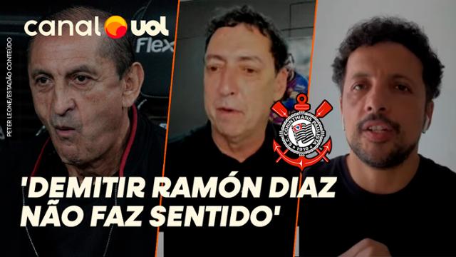 CORINTHIANS PRESSIONA RAMÓN, MAS TROCAR DE TÉCNICO SERIA PÉSSIMO! PVC E HERNAN OPINAM!