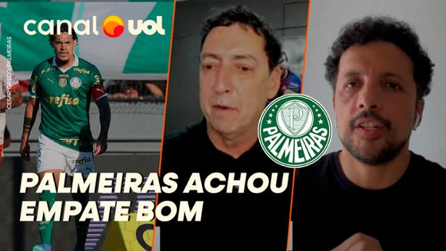 PALMEIRAS DIZ QUE 'NADA MUDOU' E VÊ EMPATE POSITIVO COM BRAGANTINO, PVC E HERNAN REVELAM BASTIDORES