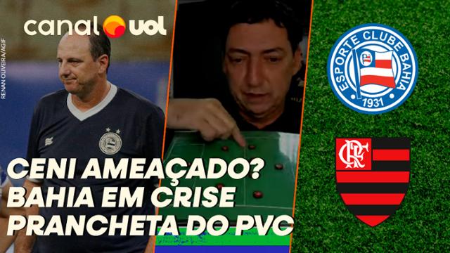 ROGÉRIO CENI PERDEU DE NOVO PARA O FLAMENGO: O QUE HÁ COM BAHIA? PVC EXPLICA NA PRANCHETA