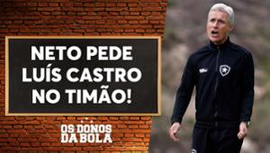 Neto pede Luís Castro no Corinthians: “pessoa incrível”