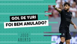 Ouça o áudio do VAR de gol anulado de Yuri Alberto em Corinthians x Inter