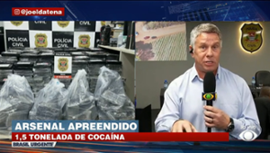 Operação apreende mais de 1 tonelada de cocaína no estado de SP