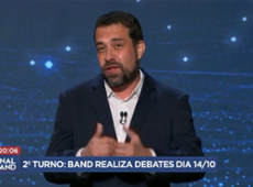 Primeiro debate do 2º turno na Band acontece dia 14 de outubro