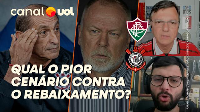 UOL News Esporte: Corinthians ou Fluminense, qual tem o pior cenário contra o rebaixamento?