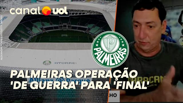 PVC: Palmeiras prepara 'operação de guerra' para ter estádio em 'final' contra o Botafogo