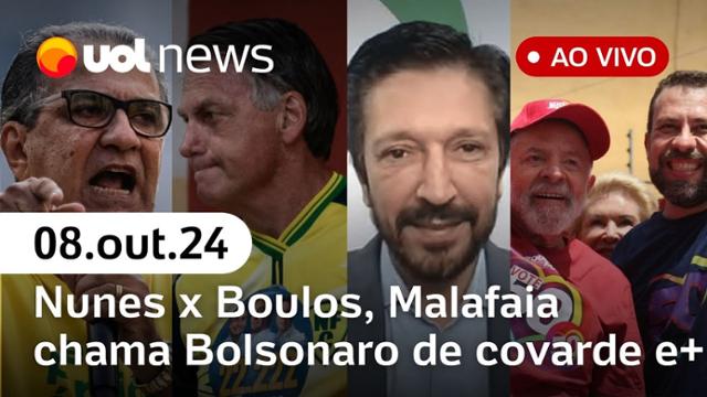 Boulos x Nunes, Malafaia critica Bolsonaro; apoio de Lula no 2º turno, Kassab e mais | UOL News 08/10/24