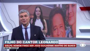 Homem finge ser filho de Leonardo em banco e vira assunto na Sala Digital