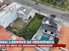 Polícia prende ladrões de casa no meio da Marginal Pinheiros