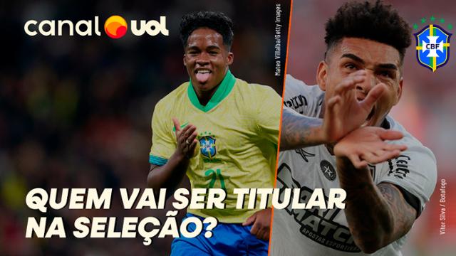  ENDRICK OU IGOR JESUS? QUEM DEVE SER TITULAR NA SELEÇÃO DE DORIVAL CONTRA O CHILE?