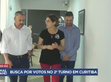 Eleições 2024: Candidatos buscam votos para segundo turno em Curitiba