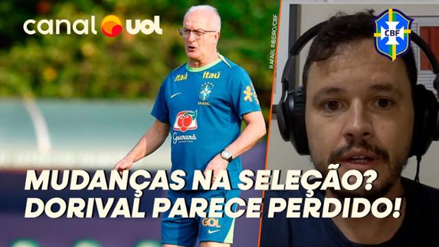 Rodrigo Mattos: Dorival dá sinal de estar perdido na seleção! Troca o time toda hora!