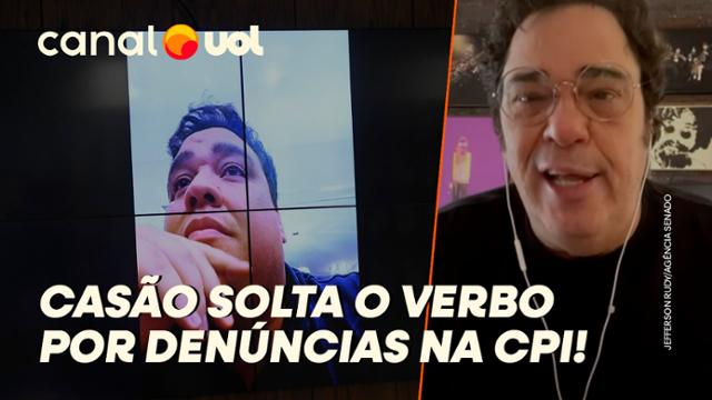 UOL News Esporte: Casagrande detona falta de provas nas acusações de empresário na CPI das Apostas