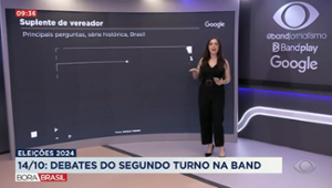 Band realiza debate do 2º turno na próxima segunda-feira (14)