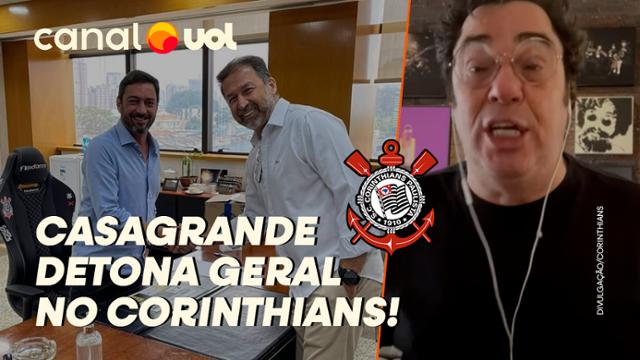 UOL News Esporte: Casagrande detona geral! 'Esse Corinthians dos últimos 6 ou 7 anos eu abomino!'