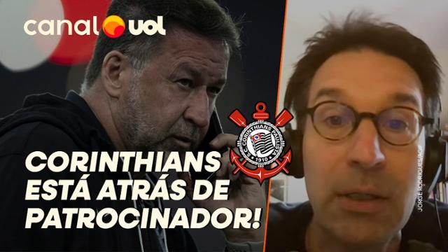 UOL News Esporte: Corinthians está atrás desesperadamente de um patrocinador máster, diz Arnaldo