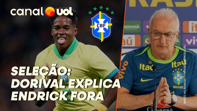 SELEÇÃO BRASILEIRA: DORIVAL CRAVA IGOR JESUS COMO TITULAR DA SELEÇÃO E EXPLICA ENDRICK FORA