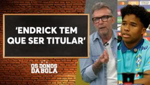 Neto questiona Endrick no banco da Seleção: “Uma vergonha”